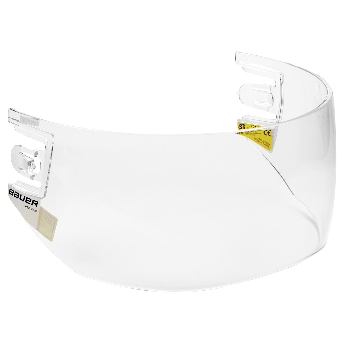 BAUER Visier Pro Clip - geschwungen - Sr.