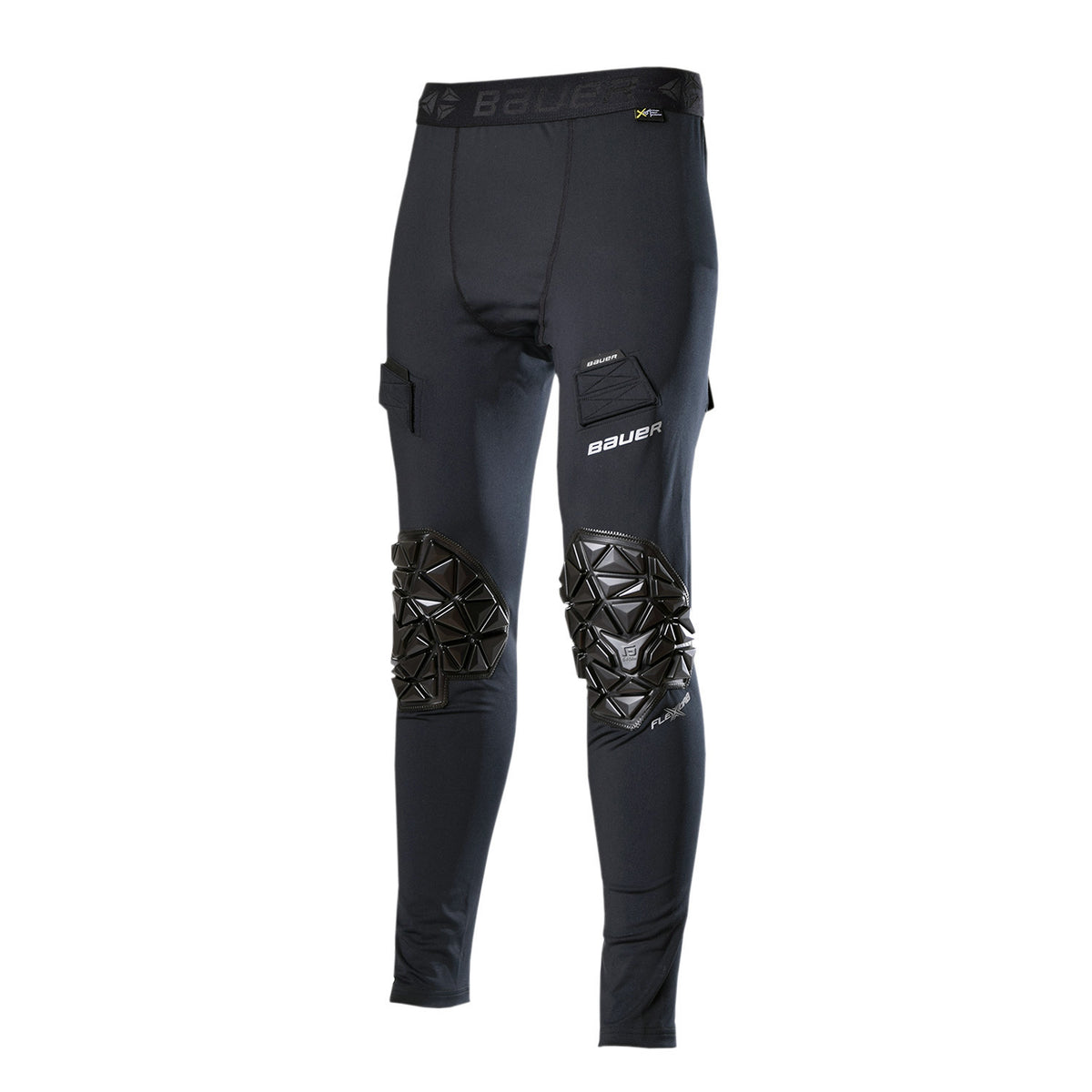 BAUER Elite Padded Torwart Hose - Sr. - schwarz