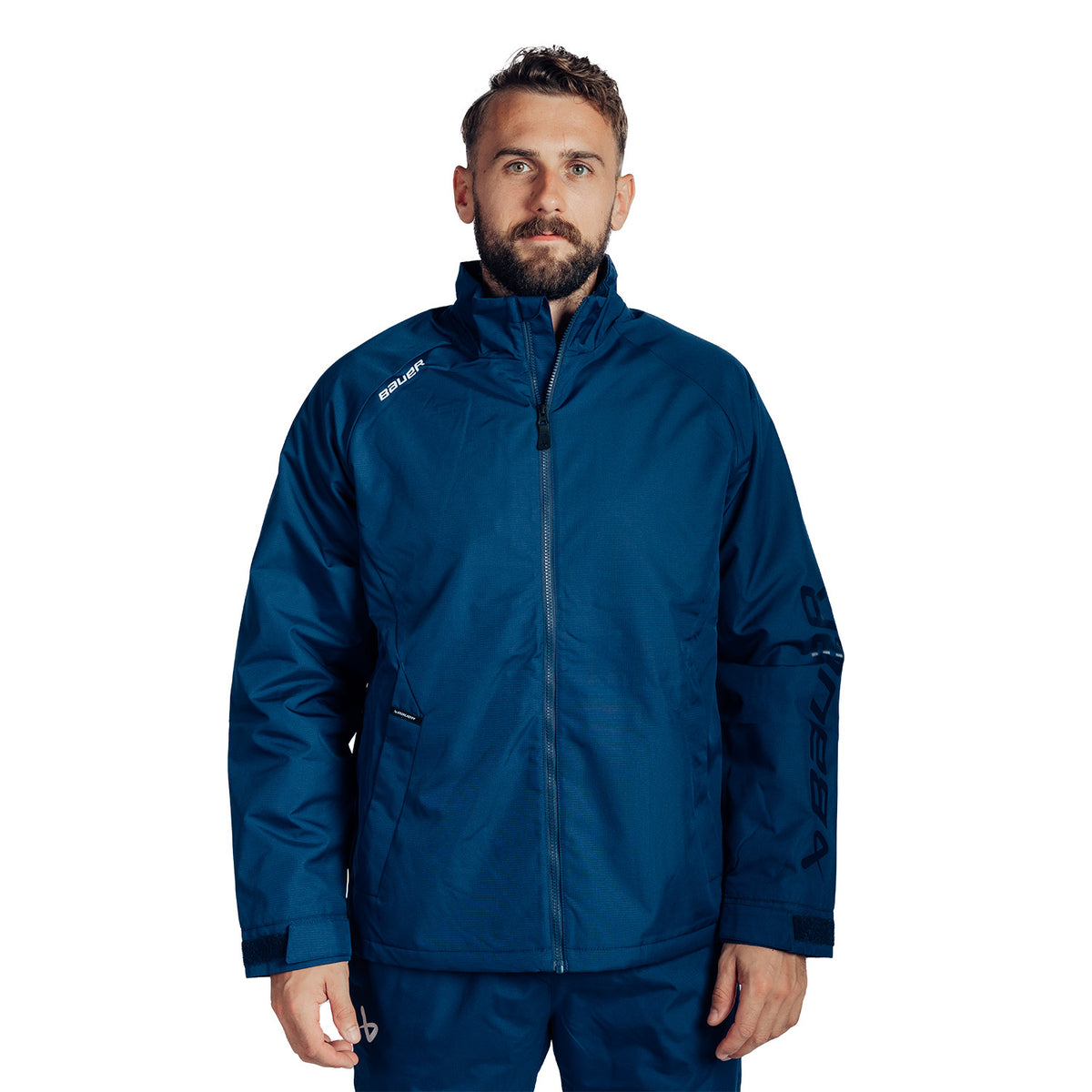 BAUER Team Midweight Jacke - marine - Sr.