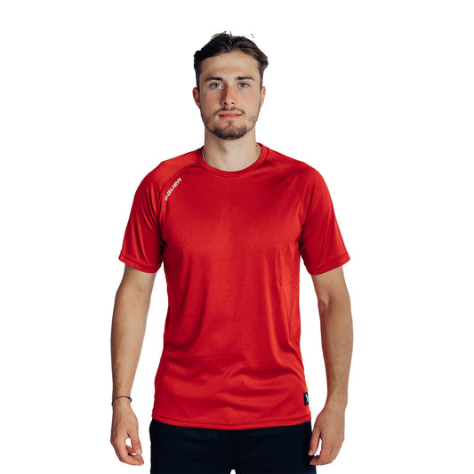 BAUER Team Tech Tee - rot - Sr.