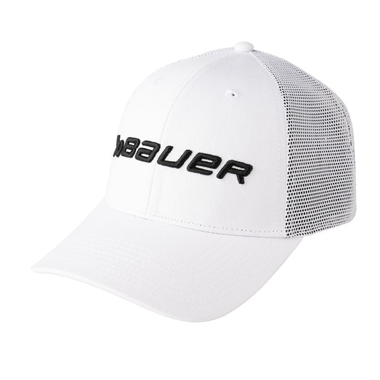 BAUER Core Adj. Cap - weiß - Sr.