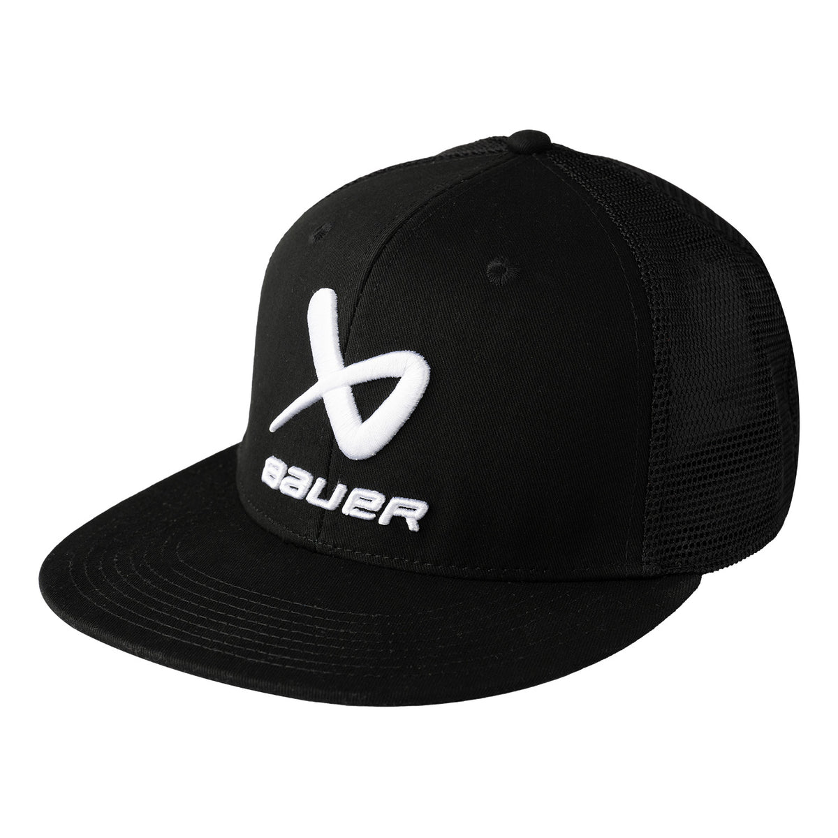 BAUER Core Flatbrim Cap - schwarz - Sr.