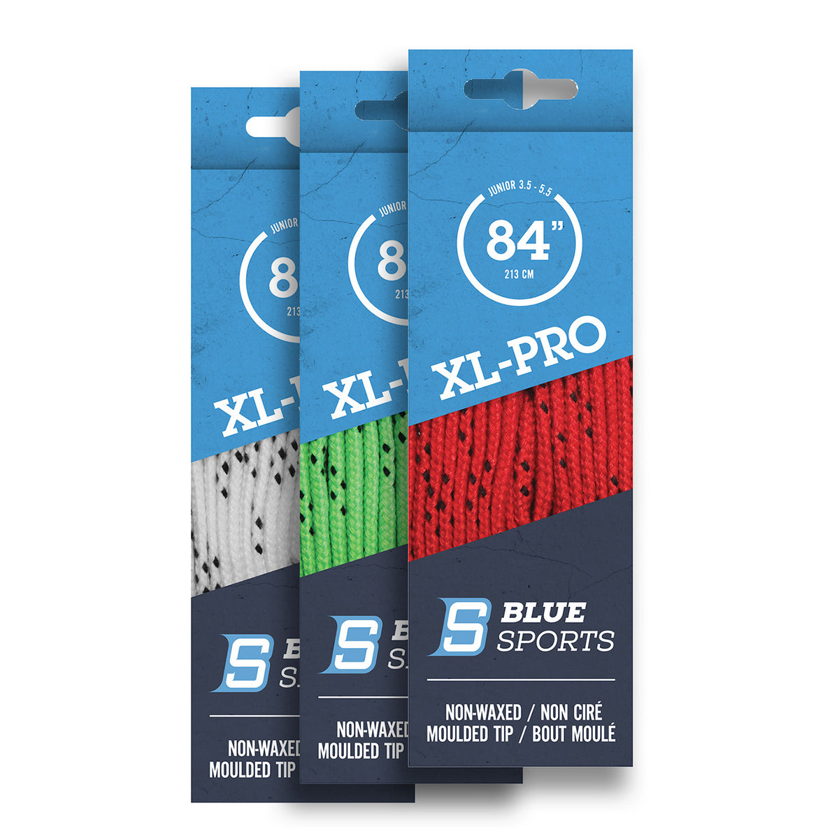 BLUE SPORTS XL-Pro Schnürsenkel Baumwolle